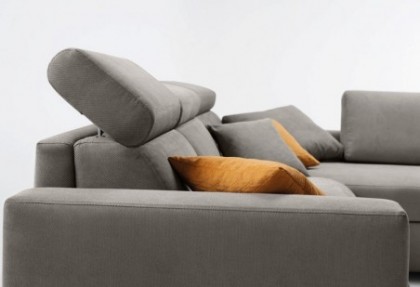 COMFOTOP - divano letto con poggiatesta reclinabili ( poggiatesta inclinato ) - SOFA CLUB
