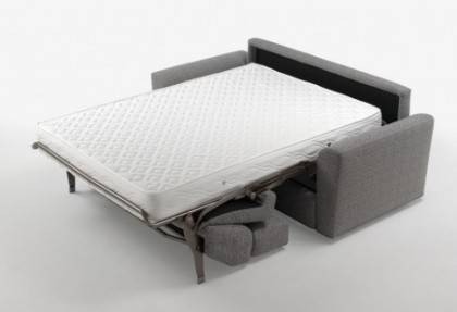 RELAIS - divano 3 posti letto ( versione con bracciolo SOFT ) - divano letto con materasso H 18 cm. - SOFA CLUB