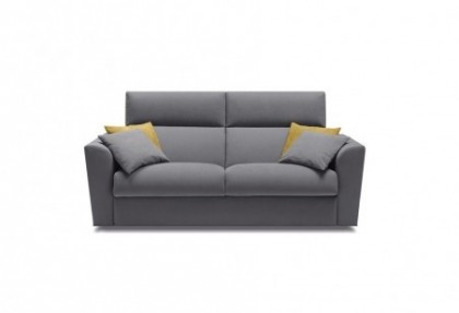 RELAIS - divano 3 posti letto ( versione con bracciolo SOFT) - divano letto in tessuto sfoderabile  - SOFA CLUB