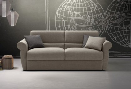DOLCE DORMIRE - divano 3 posti letto ( versione con bracciolo CLASSIC ) - SOFA CLUB