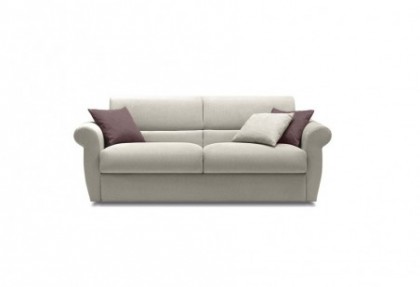 DOLCE DORMIRE - divano 3 posti letto ( versione con bracciolo CLASSIC ) - divano letto classico - SOFA CLUB