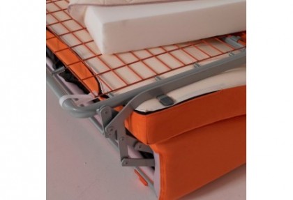 NOTTURNO - divano 3 posti letto con rete in acciaio elettrosaldata e materasso in poliuretano espanso indeformabile  - SOFA CLUB