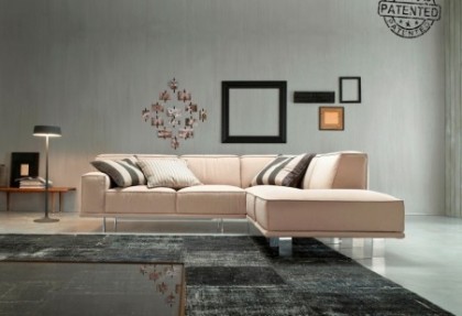 GOLDEN - divano angolare ( divano con piedini alti ) - SOFA CLUB