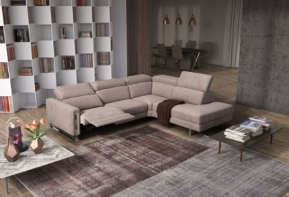 ALIDA - divano relax angolare ( divano relax su misura ) - SOFA CLUB