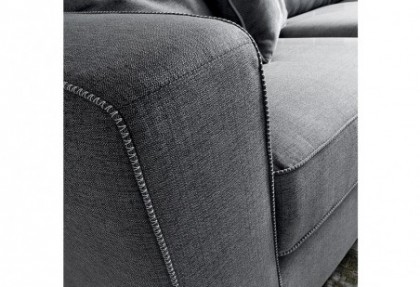 FRIEND - composizione divano ad angolo ( bracciolo con finitura cucitura zig zag in contrasto di colore ) - SOFA CLUB