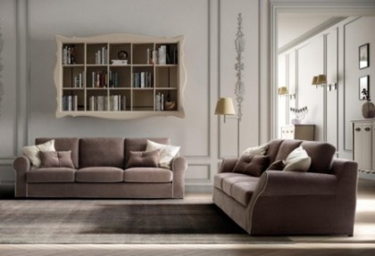 DOGE - divano 3 posti extra ( divano classico in tessuto completamente sfoderabile ) - SOFA CLUB