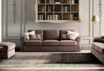 DOGE - divano 3 posti extra ( divano classico in tessuto completamente sfoderabile ) - SOFA CLUB