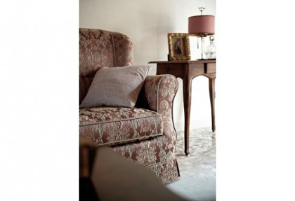 BRIGITTE - divano 3 posti + poltrona ( divani classici di qualità ) - SOFA CLUB
