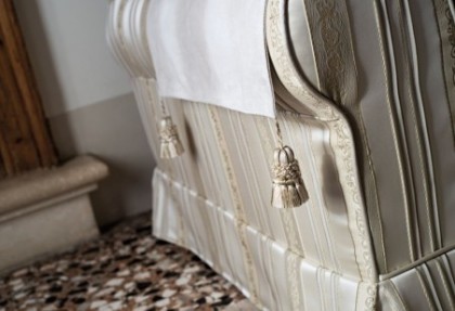 VENEZIA - divano 3 posti ( bordino tono su tono ) - divani eleganti - SOFA CLUB