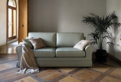 VENEZIA - divano 3 posti ( bordino in contrasto ) - divani classici personalizzati - SOFA CLUB