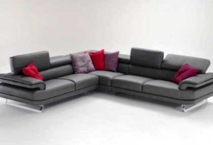 SPACE-composizione-SPACE - composizione divano ad angolo ( divano con poggiatesta reclinabili in varie posizioni ) - SOFA CLUB