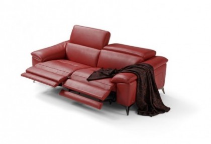 KING SIZE - divano 3 posti con 2 meccanismi relax elettrici (divani relax in offerta ) - SOFA CLUB 