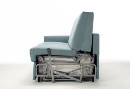 BIG 20 - divano letto con materasso alto 20 cm. e meccanismo LIFT ( meccanismo lift alzato ) - SOFA CLUB