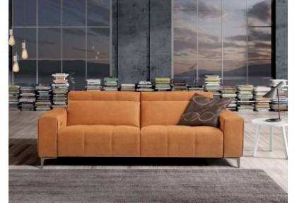 LOLLIPOP - divano relax 3 posti maxi  ( rivestimento in art. SOFT TOUCH ) - SOFA CLUB