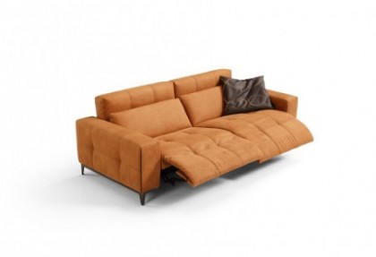 LOLLIPOP - divano relax 3 posti maxi  ( con 2 sedute maxi relax elettriche e 2 schienali elettrici ) - SOFA CLUB