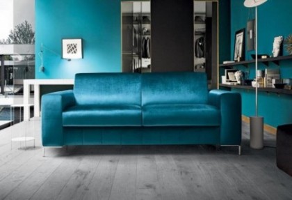 ELITE SPECIAL - divano letto matrimoniale ( divano letto moderno con piedini alti ) - SOFA CLUB