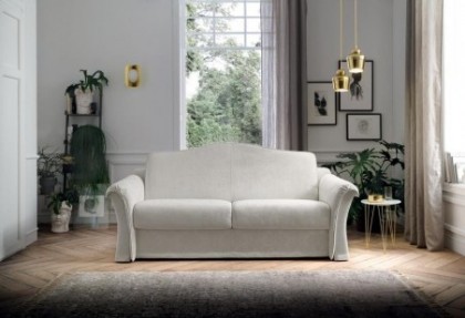 FILIPPO - divano letto 3 posti ( in tessuto completamente sfoderabile ) - SOFA CLUB