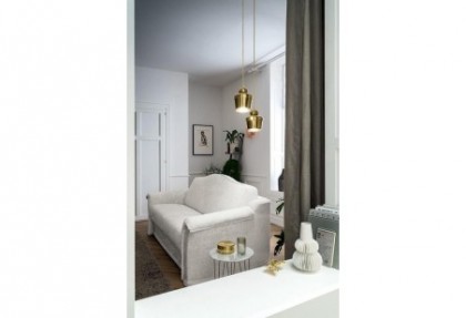 FILIPPO - divano letto 3 posti con materasso 140 x 197 cm. - SOFA CLUB
