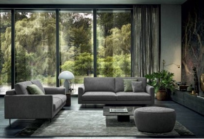 MILOS - divano 3 posti ( divani alti e comodi ) - SOFA CLUB