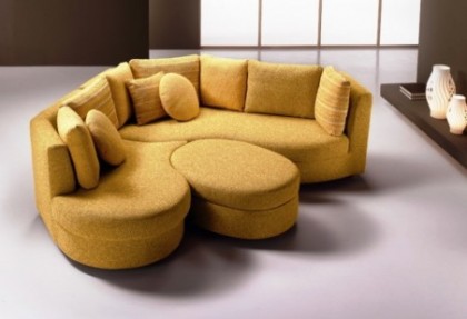 ROCK - divano angolare rotondo ( larghezza 240 cm. - profondità 230 cm. ) - SOFA CLUB