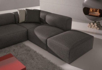 LEGO - divano componibile angolare ( divano in tessuto completamente sfoderabile ) - SOFA CLUB