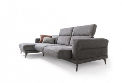ALLISON - divano con chaise longue ( divano con sedute estraibili e poggiatesta reclinabili ) - SOFA CLUB