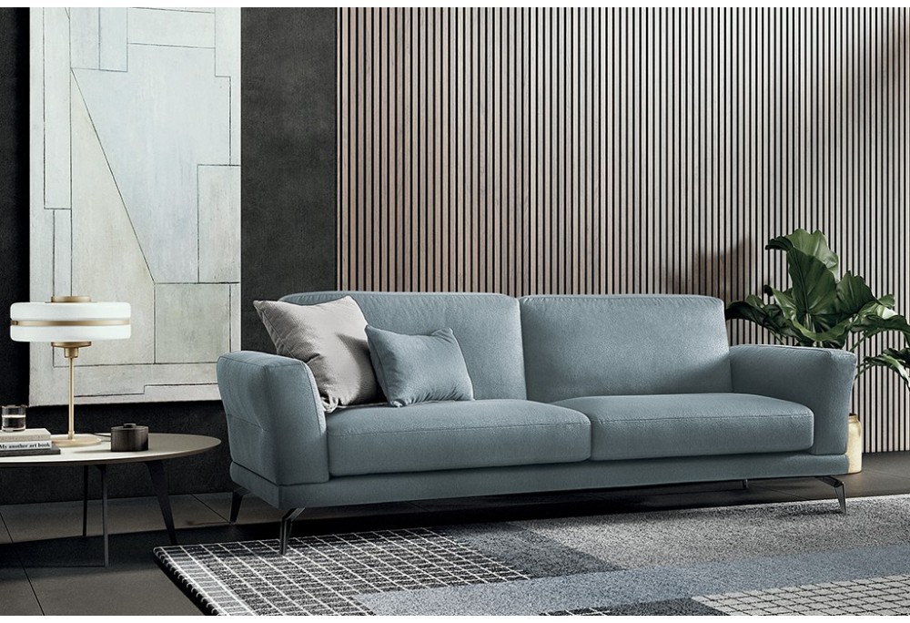LOOK - divano 3 posti in offerta ( divano moderno in tessuto completamente sfoderabile ) - SOFA CLUB