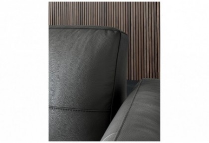 LOOK - composizione divano con penisola ( rivestimento in pelle ) - SOFA CLUB
