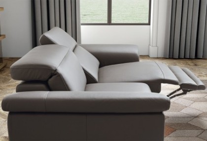ROMA - divano 3 posti relax ( meccanismo ZERO WALL il divano non necessita di essere staccato dal muro ) - SOFA CLUB