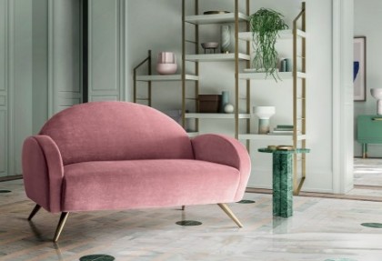 VINTAGE classic - divano imbottito ( elemento divano 2 posti in tessuto completamente sfoderabile ) - SOFA CLUB