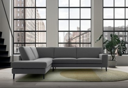 BREAK - composizione divano ad angolo ( divano moderno con piedini rialzati ) - SOFA CLUB