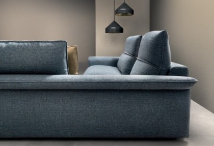 LIKE DESIGN - composizione divano relax angolare ( vista posteriore angolo MEDIO ) - SOFA CLUB