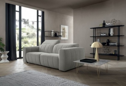 ORIGINAL - divano 3 posti ( divano moderno con poggiatesta reclinabili manualmente ) - SOFA CLUB
