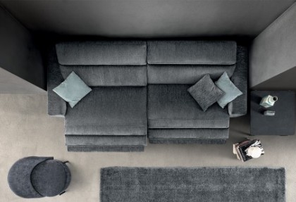 DREAM BIG - divano extra large 298 cm. ( divano con 2 relax elettrici - larghezza totale 298 cm. ) - SOFA CLUB