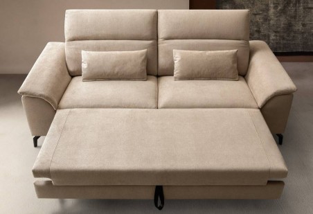 GRANRELAX - divano 3 posti ( divano con letto estraibile a scomparsa PRATIC uso letto oppure divano relax) - SOFA CLUB