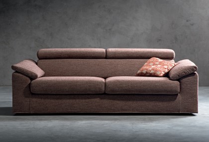 GENIUS - divano 3 posti ( divano con poggiatesta reclinabili ) - SOFA CLUB