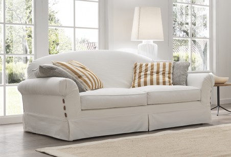 ROYAL - divano 3 posti classico ( divano in tessuto completamente sfoderabile ) - SOFA CLUB