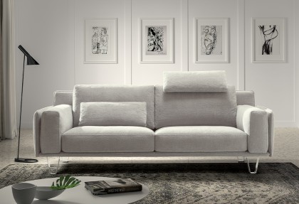 KRISTAL TOP - divano 3 posti ( divano in piuma d'oca completamente sfoderabile ) - SOFA CLUB