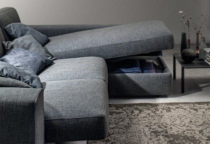 BOSS - divano con sedute estraibili ( divano con contenitore e sedute estraibili ) - SOFA CLUB