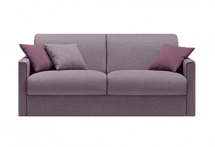 VEROLETTO - divano 3 posti letto ( versione con bracciolo COMPACT e bordo in contrasto di colore ) - divano letto salvaspazio - SOFA CLUB