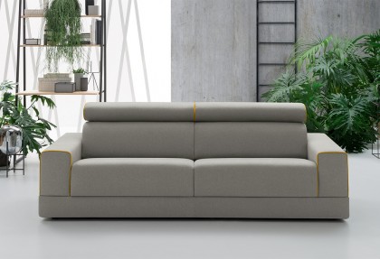 FAMILY - divano 3 posti ( divano con sedute scorrevoli  e poggiatesta reclinabili ) - SOFA CLUB