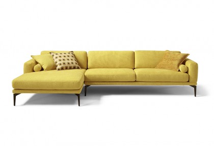 HILTON - divano con chaise longue ( divano design ) - SOFA CLUB