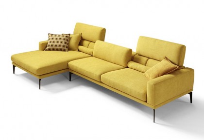 HILTON - divano con chaise longue ( divano design con schienali movibili ) - SOFA CLUB