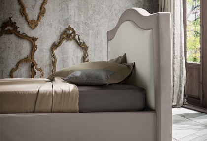 BAROCCO - letto classico contemporaneo ( letto con testiera alta 129 cm. ) - SOFA CLUB