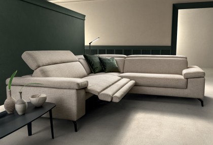 AIR TOP - divano angolare ( divano con MAXI RELAX su richiesta ) - SOFA CLUB