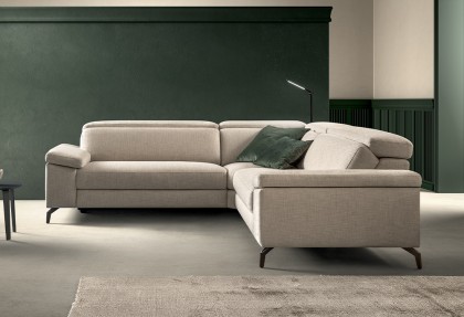 AIR TOP - divano angolare ( divano in tessuto completamente sfoderabile ) - SOFA CLUB
