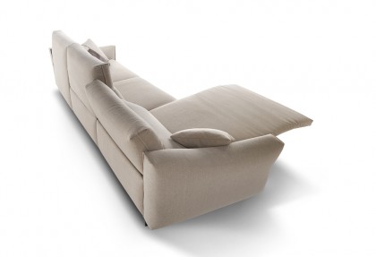 PALOMA - composizione divano con chaise longue ( con relax elettrici ) - SOFA CLUB