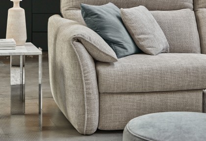 LISBONA - composizione divano con angolo terminale ( bracciolo COMODO ) - SOFA CLUB