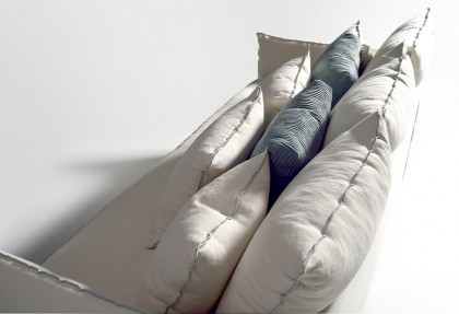 COUNTRY - divano con doppio letto per uso quotidiano (finiture artigianali) - SOFA CLUB