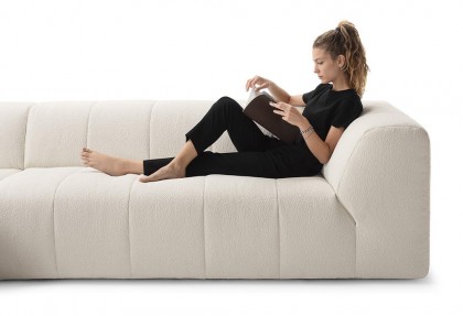 MODULAR - divano con chaise longue ( divano con bracciolo largo ) - SOFA CLUB